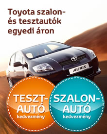 Teszt- és szalonautó kínálatunk